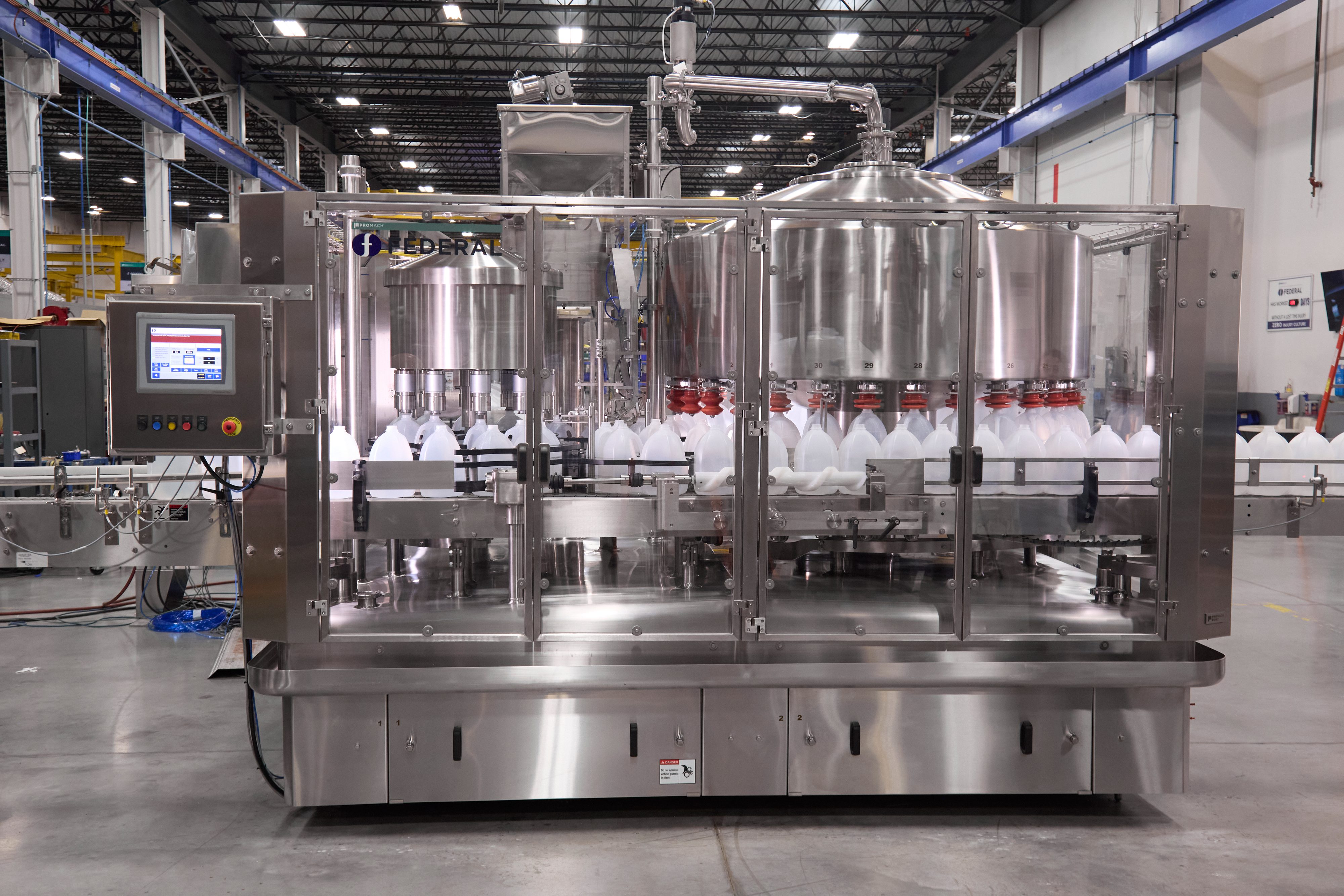 Dairy Level Filling Equipment - Quart & Half Gallon Level Filler ...